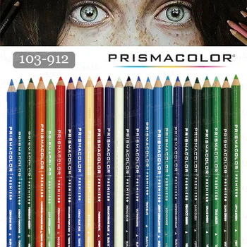 1PCS Ameriški Prismacolor PC103-912 Oljne Barve Svinčnik Umetnost Potrebščine Za Risanje Risal Odraslih Kolorit Marker Risanje