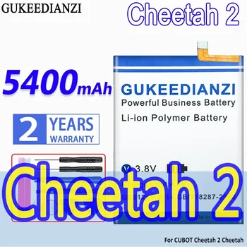 GUKEEDIANZI Visoko Zmogljivost Baterije Cheetah2 5400mAh Za CUBOT Cheetah 2 Mobilni Telefon Bateria
