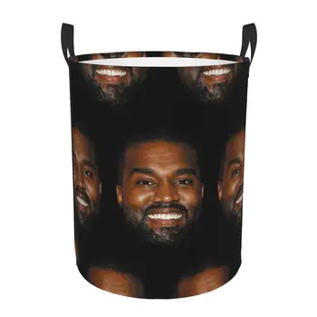 Smešno Kanye West Meme Perilo Košara Zložljivi Oblačila Ovirajo Igrače Organizator Skladiščne Regale