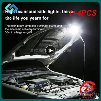 1~4PCS Zoom, Focus Mini Led Svetilka Vgrajen Akumulator XP-G V5 Lučka Luč Delo Svetlobe, polnilna Mini Svetilka