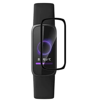 3D Ukrivljen Mehko Jasno Zaščitno folijo Smartband Kritje Za Fitbit Luxe Band Pametna Zapestnica Manšeta Screen Protector Dodatki
