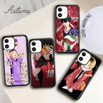 Haikyuu Hinata Anime Odbojka Primeru Telefon za iPhone 15 SE2020 11 12 13 14 Pro Max mini XR XS 7 8 Plus coque Fundas Lupini