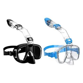 Potapljaške Maske in Dihalke Set širokokotni Objektiv PC Objektiv Dihalko, Potapljanje Masko za Potapljanje Potapljanje na vdih Spearfishing Dodatki
