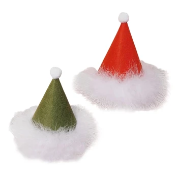 Božični Klobuk Plišastih Hat Santa Smešno Kapo Božično Zabavo Klobuk Božično Zabavo Dressup Novo Leto Stranka Božiček Kostum Dropship