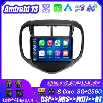 Za Chevrolet Aveo 3 Leta 2016 - 2023 Android 13 avtoradio Multimedijski Predvajalnik Navigacija Stereo GPS Auto Vodja Enote Ne 2Din 5G WIFI