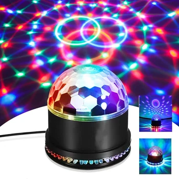 15W LED stopnji svetlobe obračanje glas nadzorovanih disco luči Božič Halloween lasersko svetlobo Stranka poročno dekoracijo svetlobe