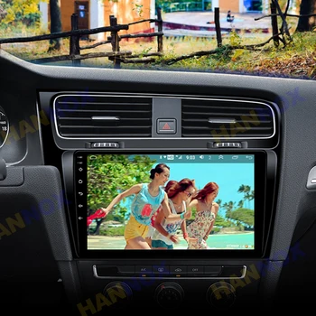 10palčni 2din Android Avto Radio Multimedijski Predvajalnik Navigacija GPS Za VW Volkswagen Golf 7 2013-2023 FM RDS, WIFI, BT Carplay Auto