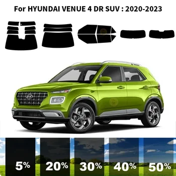 Precut nanoceramics avto UV Okno Odtenek Komplet Avtomobilsko Okno Film, HYUNDAI FORUM, 4 DR SUV 2020-2023