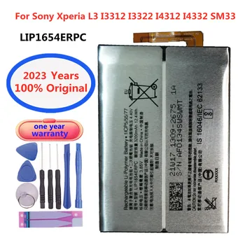 SONY LIP1654ERPC Baterijo Telefona 3200mAh Za Sony Xperia L3 I3312 I3322 I4312 I4332 SM33 LIP1654 SNYS1654 Zamenjava Batteria