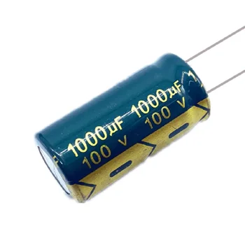 5pcs/veliko visoka frekvenca nizka impedanca 100v 1000UF aluminija elektrolitski kondenzator velikost 18*30 100V1000UF 20%