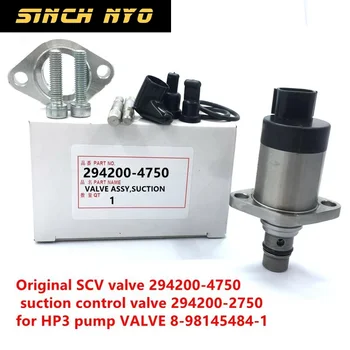 Original SCV ventil 294200-4750 sesalna regulacijskega ventila 294200-2750 za HP3 črpalka VENTIL 8-98145484-1