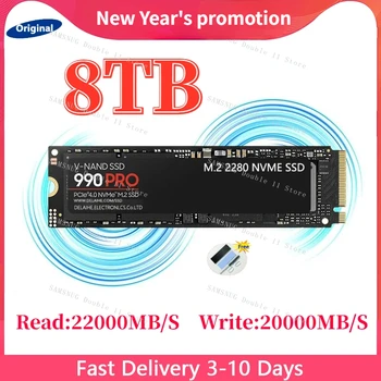 4TB SSD 990 PRO PCIe 5.0 NVMe 4.0 M. 2 2280 1TB 2TB 13000MB/S Notranji SSD Solid State Trdi Disk Za Prenosnik Namizni OGLAŠEVANJE PC PS5
