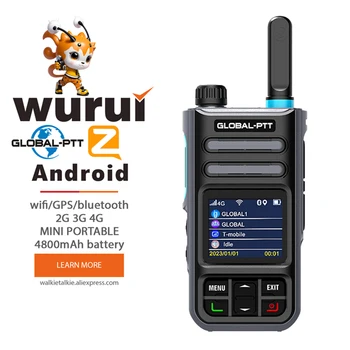 Global-pg MX1 android walkietalkie zello 4G poc Wireless set mini dvosmerni radijski dolgo vrsto communicator 4g 100 km, GPS, wifi