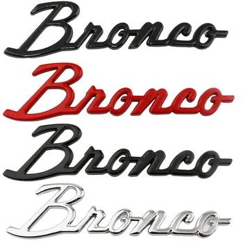 Za Ford Bronco Šport 2023 2021 2022 Avto Kovinski 3D Črke Logotip Fender Emblem Značko Nalepke Nalepke Spremembe Dodatki