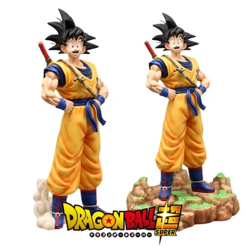 32 cm Anime Dragon Ball Z Gk Sina Slika Saiyan Sina Figur Pvc figuric Kip Zbirka Model Darila, Igrače