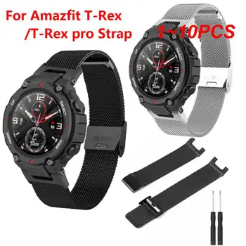 1~10PCS Najlon Platno, Trak Za Huami Amazfit T-REX 2 Smart Watchband Športna Zapestnica Za Amazfit T-Rex/T Rex 2 Zapestje