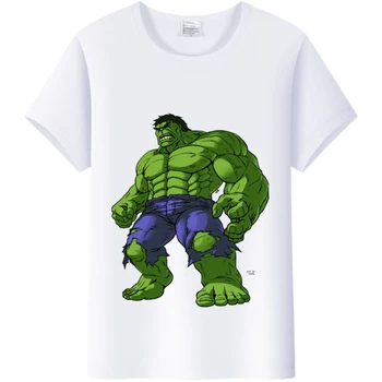 Moda Tshirt Marvel Strip Hulk Grafike Moški Tee Poletje Vrhovi Kratkimi Rokavi Tshirt Prevelik T-Majice, Obleke, Ženske Bluzo Darilo