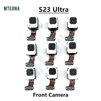 100% Prvotne Spredaj Sooča Kamero Za Samsung Galaxy S23 Ultra 5G S918 SM-S918B Selfie Optično branje Flex Kabel Zamenjava S23Ultra