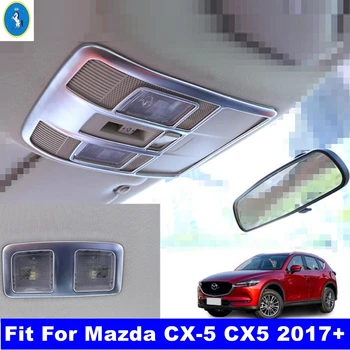 Spredaj Zadaj Streho Branje Luči, Svetilke, Okrasni Okvir Pokrova Trim Fit Za Mazda CX-5 CX5 2017 - 2023 Mat Notranja Oprema