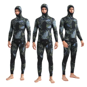 3 mm Moških mokra Obleka Prikrivanje Neoprenske Eno-kos Potapljaške obleke Za Scuba Prosto Potapljanje Jumpsuit Hladno Vodo Kopalke