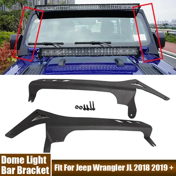Par 52-Palčni Avto, Streho, Svetlobni Trak, Nosilci Primerni Za Jeep Wrangler JL 2018 2019 Avtomobile Pribor Dome Lučka Bar Stoji