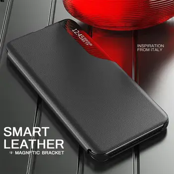 GalaxyM33 SM-M336B Prikaži Okno Smart Flip Primeru Za Samsung Galaxy M33 5G Kritje Luksuzni Original Magnetni Usnje Telefon Fundas