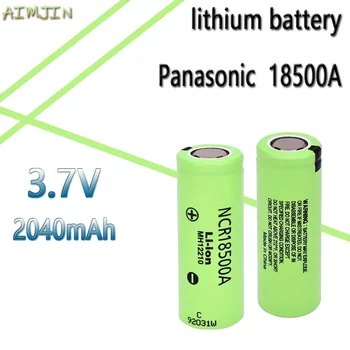 100% Prvotne 3,7 V 18500 2040mah Litij-Ionska Baterija za Panasonic NCR18500A 3,6 V Baterije za Igrače, Svetilke Svetilka Ect