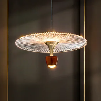 Nordijska luxury obesek svetlobe ustvarjalne restavracija oblikovalec majhne viseče luči NLP-enotni-head model soba postelji obesek svetlobe