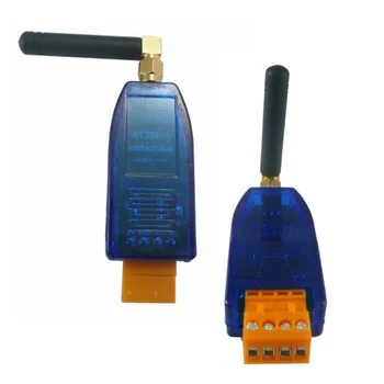 2Pcs RS485 Brezžični Sprejemnik, 20DBM 433Mhz Oddajnik in Sprejemnik VHF/UHF Radijskih Modem za Smart Meter PTZ Kamere