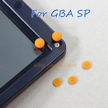 5sets Zamenjava Gume Tipke Za GBA SP Vijak Prah Pokrov Vtiča Luknjo za Vijak Gume Plug Za Gameboy Advance SP igralne Konzole