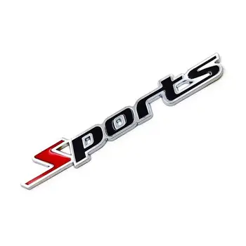 avto styling 3D kovinskih Športnih nalepke, Dodatki za Suzuki Swift Sport SX4 Scorss Grand Vitara