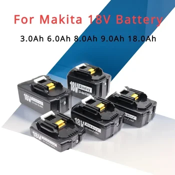 Za Makita Baterija 18V 3.0 Ah 6.0 Ah 9.0 Ah BL1860 Li-ion Zamenjava Baterije BL1850 BL1840 BL1830 LXT-400 18650 21700 Testo Pack