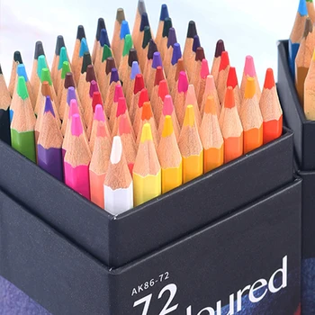 36\48\72 Barve, Oljne Barve Svinčniki Umetnik Svinčniki Nastavite Mehko Seriji Vodijo za Kolorit Knjigo Risal Risbe Odrasle ustvarjalce