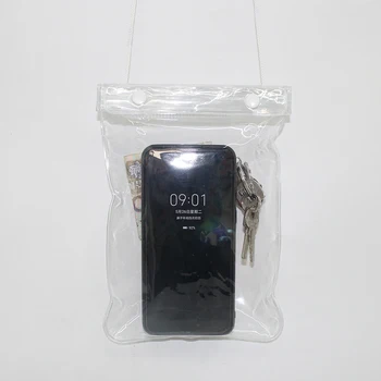 Torbica za telefon Nepremočljiva Torba PVC Outdoor Oprema Mobilne Primeru Veliko Tesnjenje Izdelana Pregledna Plavanje Dobave