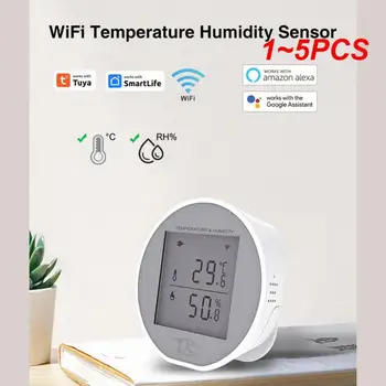 Grafiti Pametnega Doma Wifi Brezžični Temperature In Vlažnosti Tipalo Sobne Home Office Stenske Ultra-low Power Senzor