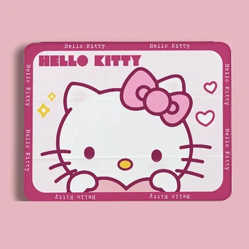 Kawaii Sanrio Hello Kitty Kuromi Šiv Ipad Zaščitna Primeru 12,9-Palčni Ipadpro 2022 Air5/4/3 Krat Tri Krat s Peresom Reža