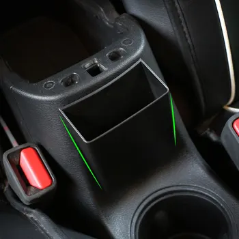 Avto Armrest Strani Škatla za Shranjevanje Gotovine Telefon Opremo Organizator Posodo Imetnik Polje za Jeep Renegade 2015-2020 Dodatki